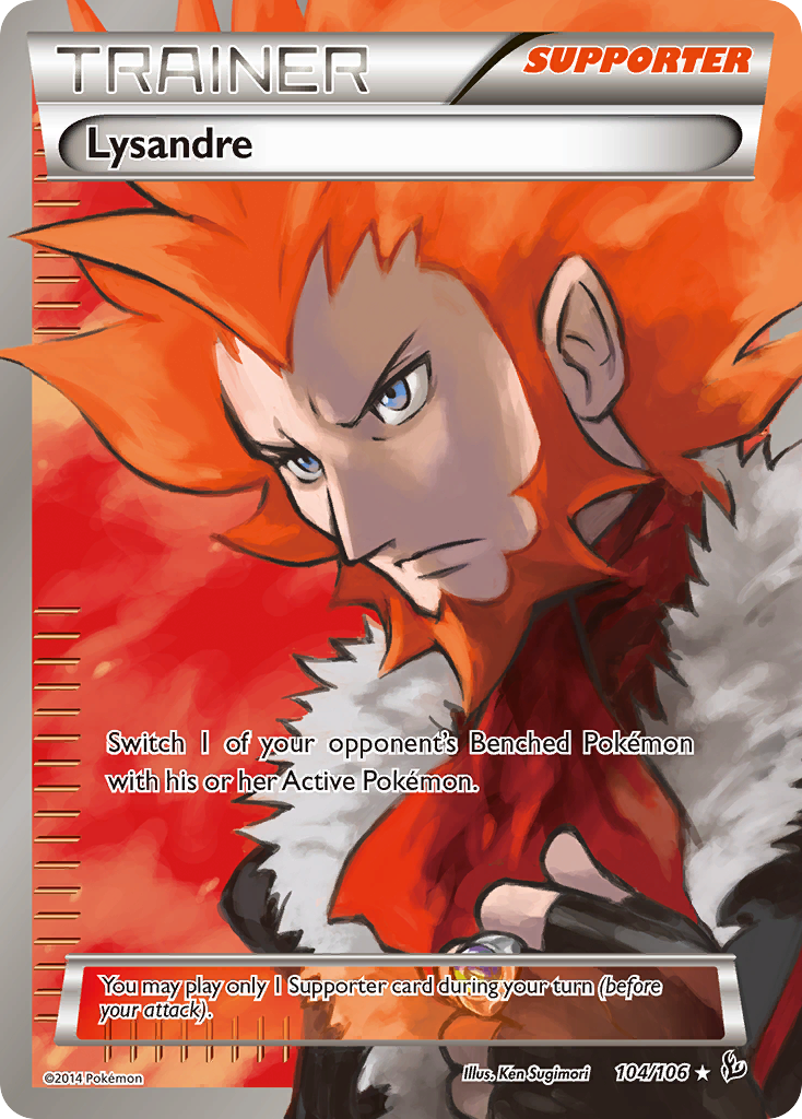 Lysandre (104/106) [XY: Flashfire] | L.A. Mood Comics and Games