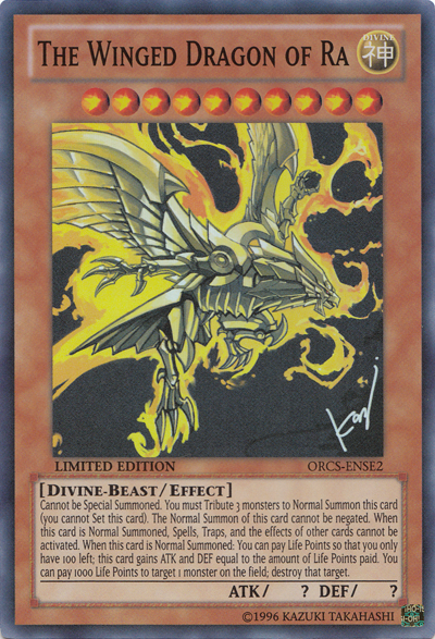 The Winged Dragon of Ra [ORCS-ENSE2] Super Rare | L.A. Mood Comics and Games