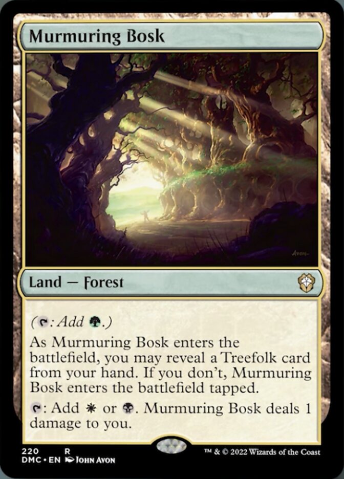 Murmuring Bosk [Dominaria United Commander] | L.A. Mood Comics and Games