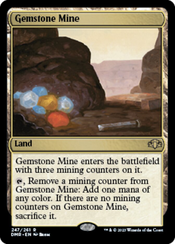 Gemstone Mine [Dominaria Remastered] | L.A. Mood Comics and Games