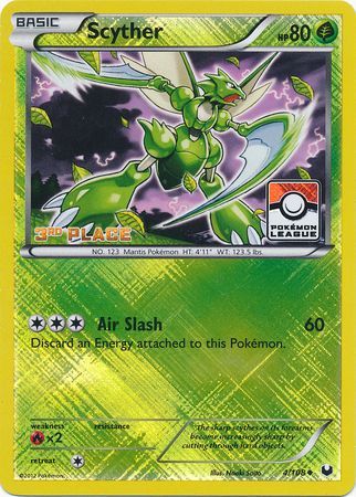 Scyther (4/108) (League Promo 3rd Place) [Black & White: Dark Explorers] | L.A. Mood Comics and Games