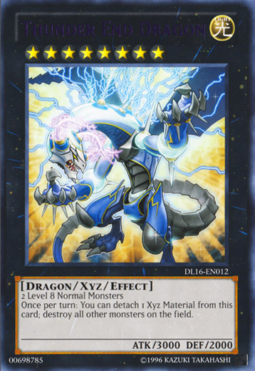 Thunder End Dragon (Purple) [DL16-EN012] Rare | L.A. Mood Comics and Games