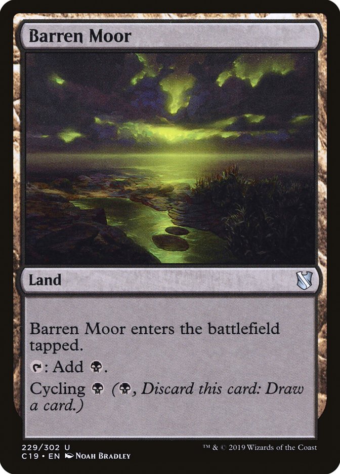 Barren Moor [Commander 2019] | L.A. Mood Comics and Games