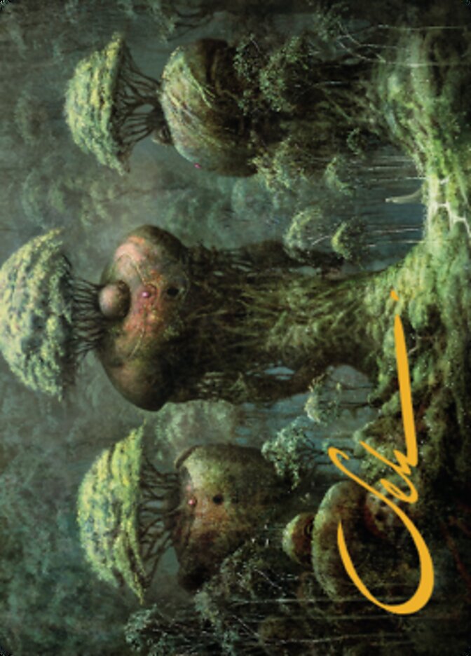 Forest Art Card (Gold-Stamped Signature) [Dominaria United Art Series] | L.A. Mood Comics and Games