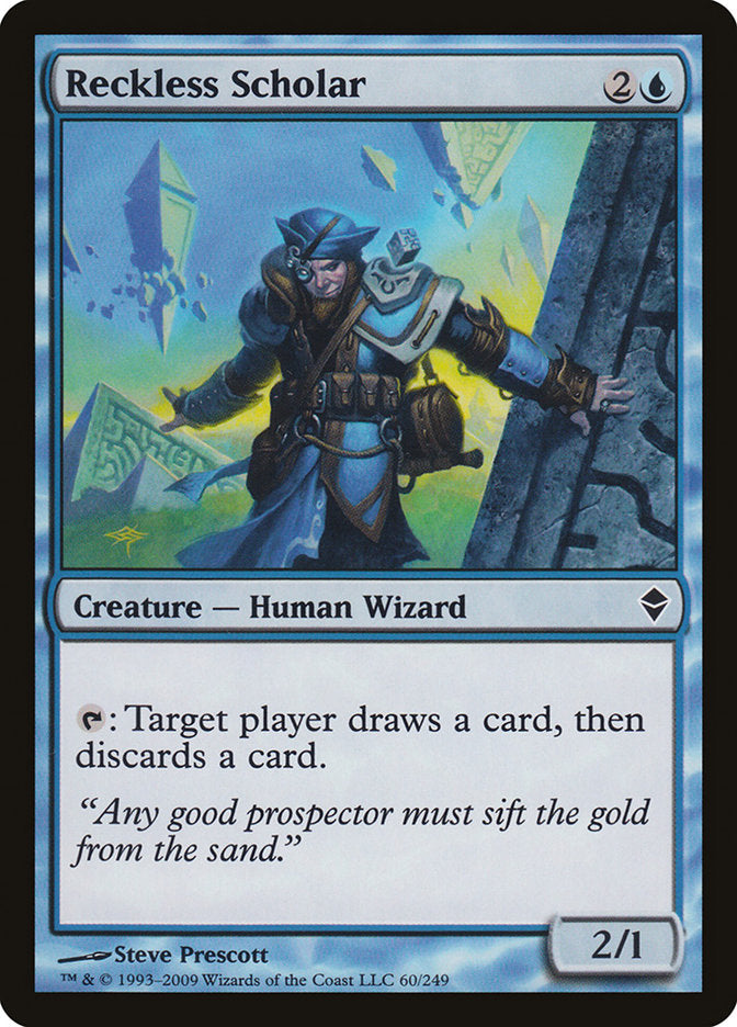 Reckless Scholar [Zendikar] | L.A. Mood Comics and Games