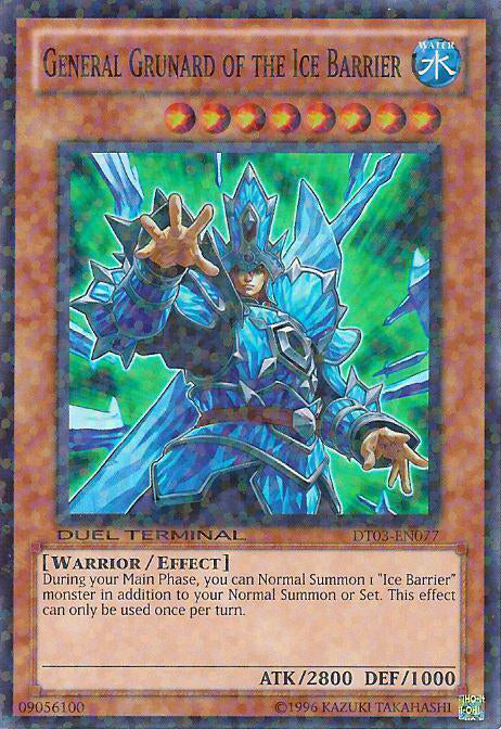 General Grunard of the Ice Barrier [DT03-EN077] Super Rare | L.A. Mood Comics and Games