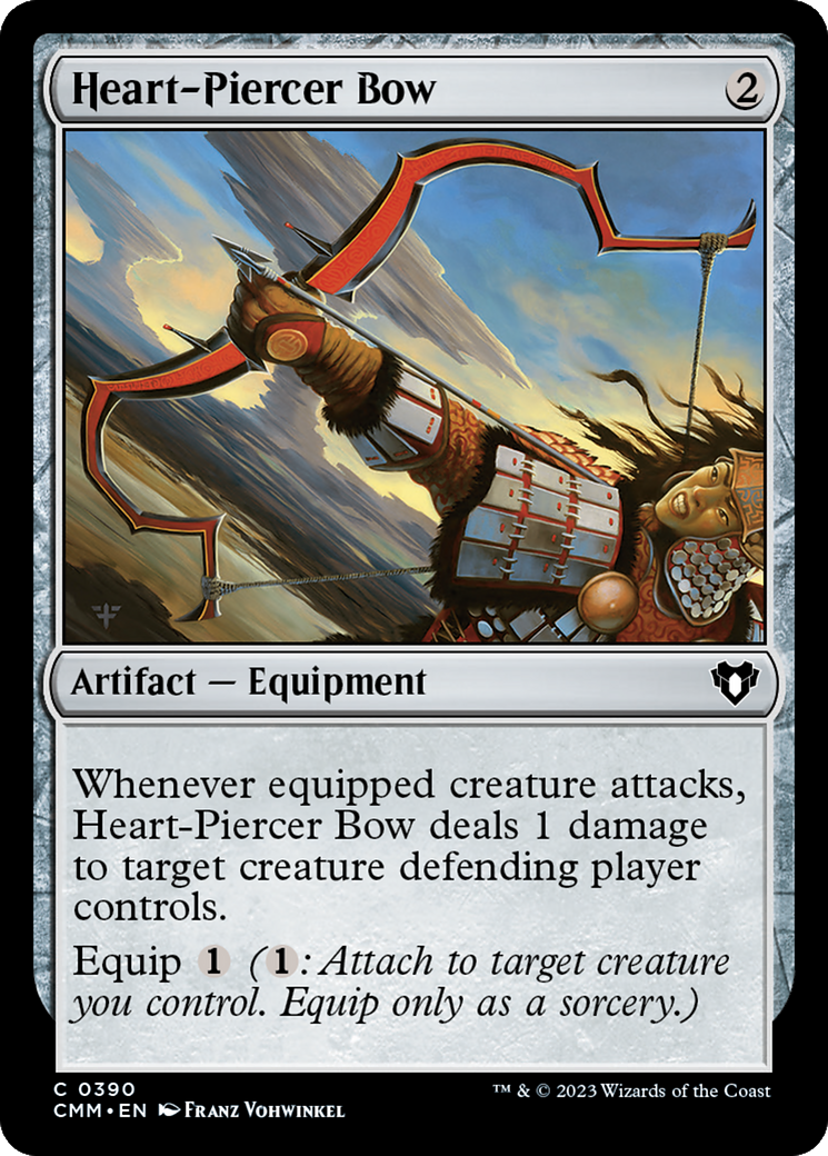 Heart-Piercer Bow [Commander Masters] | L.A. Mood Comics and Games