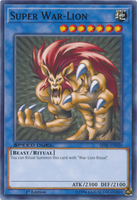 Super War-Lion [SBTK-EN030] Common | L.A. Mood Comics and Games