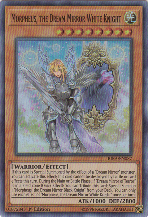 Morpheus, the Dream Mirror White Knight [RIRA-EN087] Super Rare | L.A. Mood Comics and Games