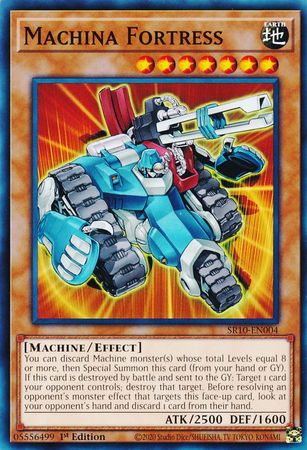 Machina Fortress [SR10-EN004] Common | L.A. Mood Comics and Games