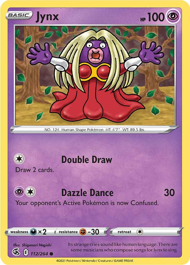 Jynx (112/264) [Sword & Shield: Fusion Strike] | L.A. Mood Comics and Games