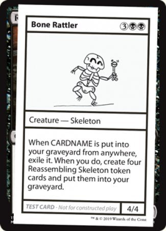 Bone Rattler (2021 Edition) [Mystery Booster Playtest Cards] | L.A. Mood Comics and Games