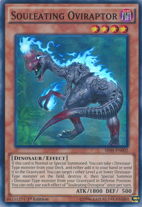 Souleating Oviraptor [SR04-EN002] Super Rare | L.A. Mood Comics and Games