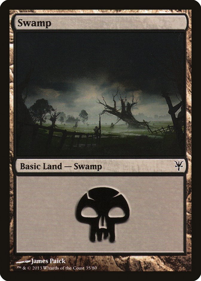 Swamp (35) [Duel Decks: Sorin vs. Tibalt] | L.A. Mood Comics and Games