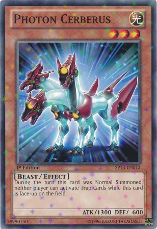 Photon Cerberus [SP13-EN012] Starfoil Rare | L.A. Mood Comics and Games