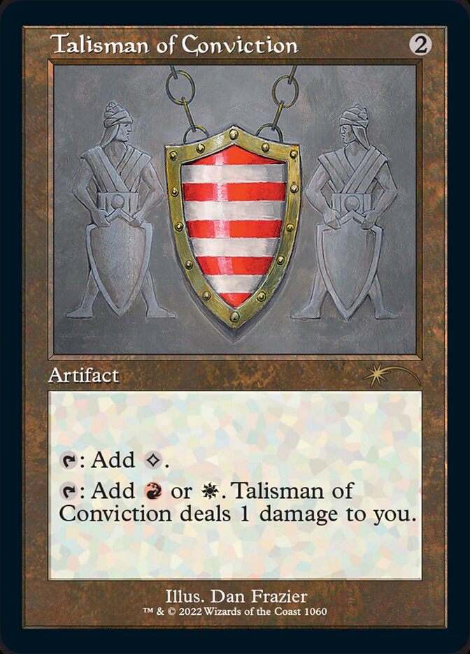 Talisman of Conviction (Foil Etched) [Secret Lair Drop Series] | L.A. Mood Comics and Games