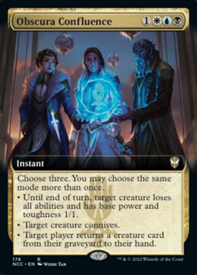 Obscura Confluence (Extended Art) [Streets of New Capenna Commander] | L.A. Mood Comics and Games
