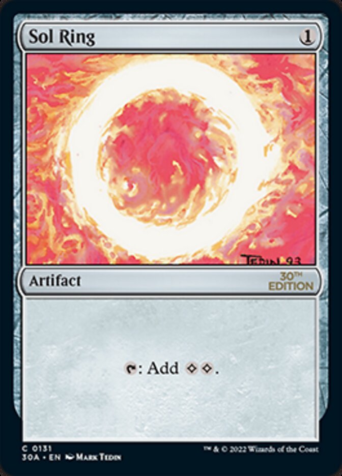 Sol Ring (131) [30th Anniversary Edition] | L.A. Mood Comics and Games