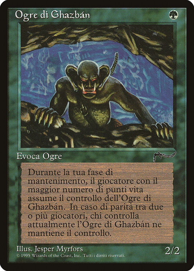 Ghazban Ogre (Italian) "Ogre di Ghazban" [Rinascimento] | L.A. Mood Comics and Games