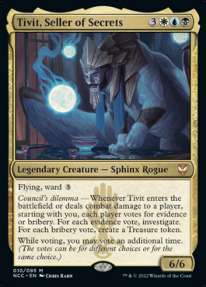 Tivit, Seller of Secrets [Streets of New Capenna Commander] | L.A. Mood Comics and Games