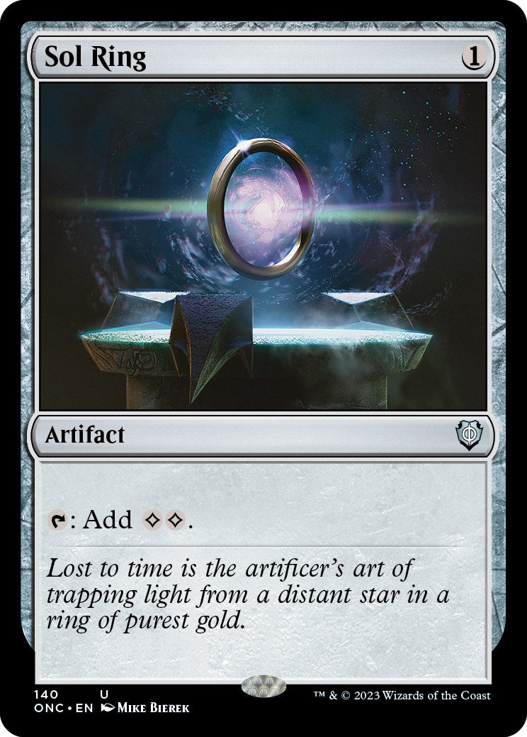 Sol Ring [Phyrexia: All Will Be One Commander] | L.A. Mood Comics and Games