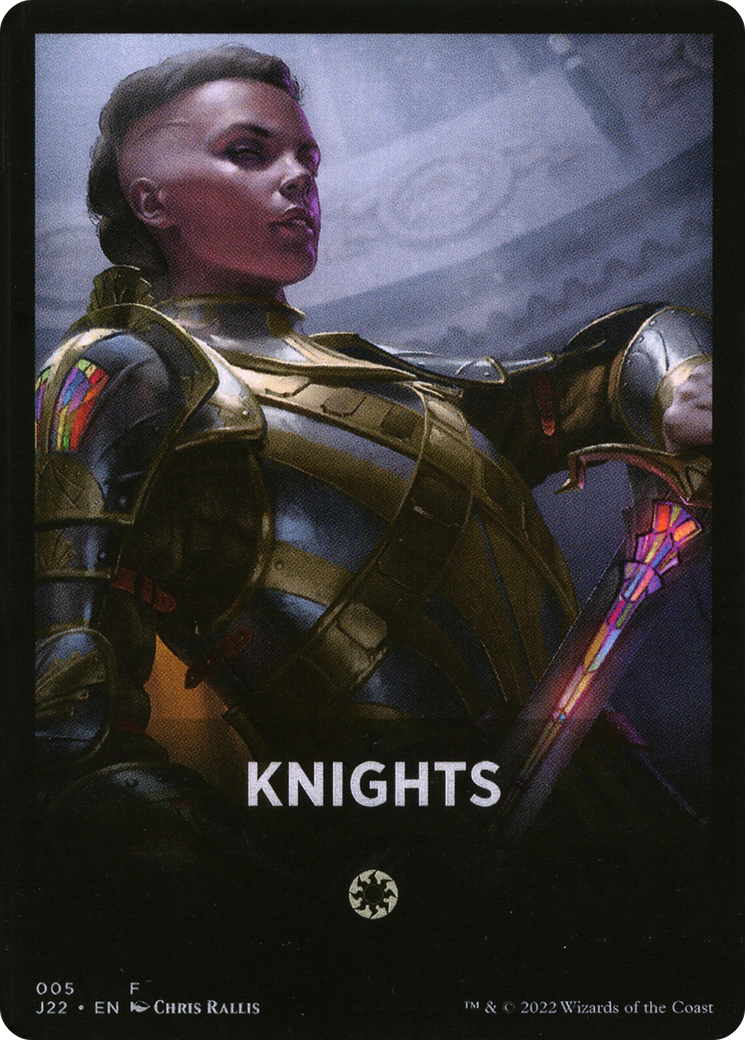 Knights Theme Card [Jumpstart 2022 Front Cards] | L.A. Mood Comics and Games