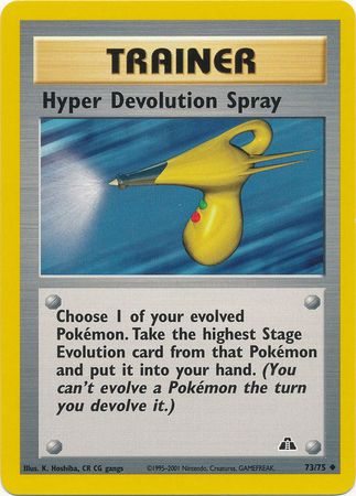 Hyper Devolution Spray (73/75) [Neo Discovery Unlimited] | L.A. Mood Comics and Games