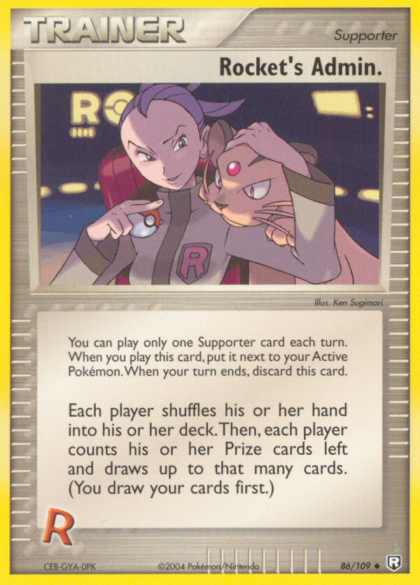 Rocket's Admin. (86/109) [EX: Team Rocket Returns] | L.A. Mood Comics and Games