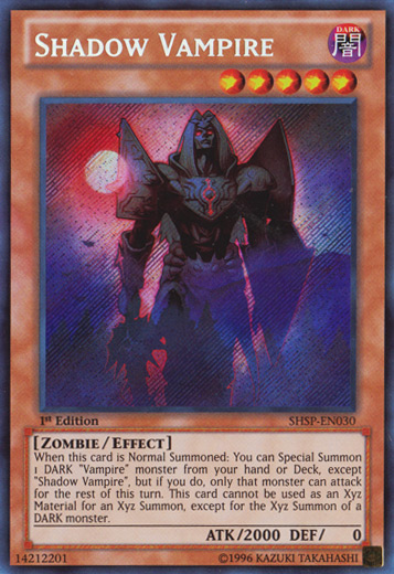 Shadow Vampire [SHSP-EN030] Secret Rare | L.A. Mood Comics and Games