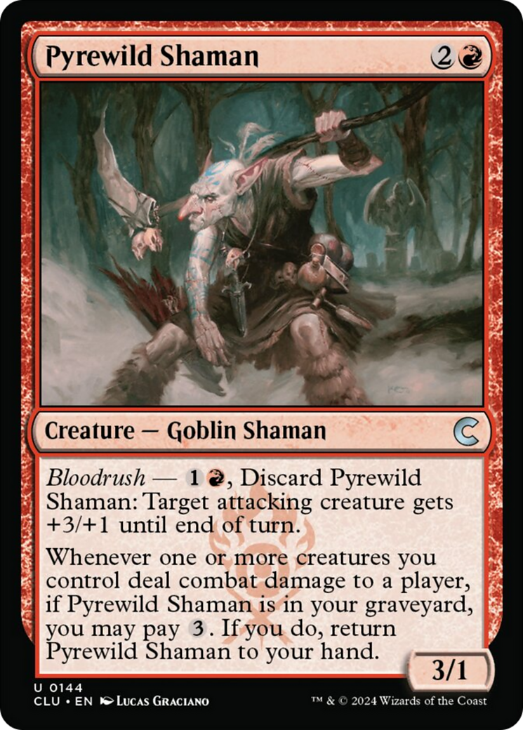 Pyrewild Shaman [Ravnica: Clue Edition] | L.A. Mood Comics and Games