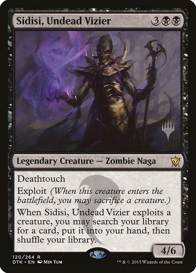 Sidisi, Undead Vizier (Promo Pack) [Dragons of Tarkir Promos] | L.A. Mood Comics and Games