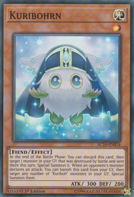 Kuribohrn [AC19-EN014] Super Rare | L.A. Mood Comics and Games