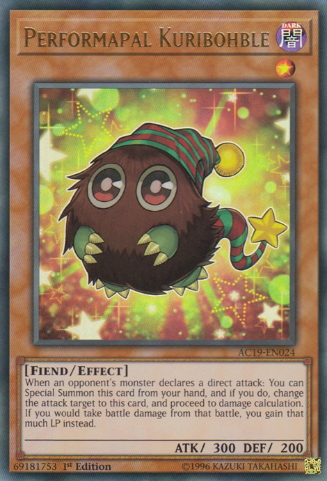 Performapal Kuribohble [AC19-EN024] Ultra Rare | L.A. Mood Comics and Games