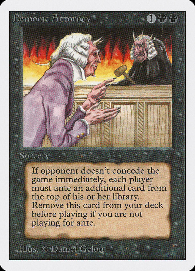 Demonic Attorney [Unlimited Edition] | L.A. Mood Comics and Games