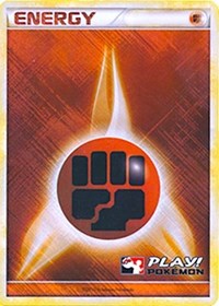 Fighting Energy (2010 Play Pokemon Promo) [League & Championship Cards] | L.A. Mood Comics and Games