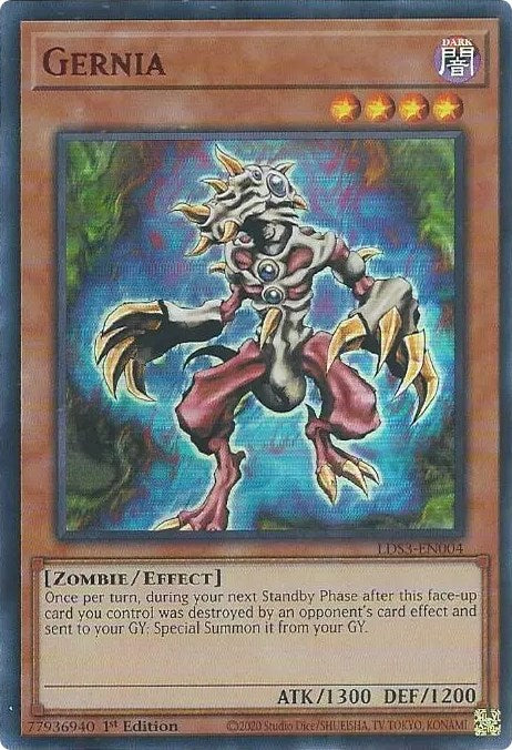 Gernia (Red) [LDS3-EN004] Ultra Rare | L.A. Mood Comics and Games