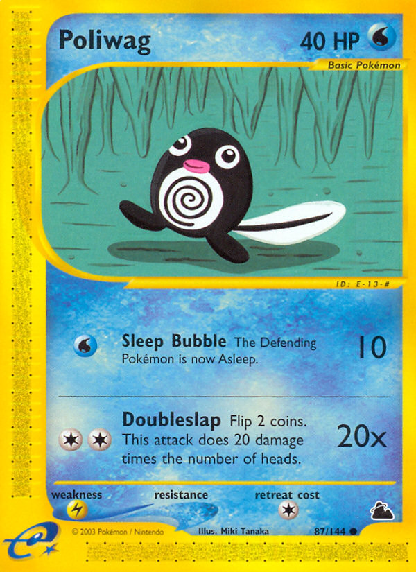 Poliwag (87/144) [Skyridge] | L.A. Mood Comics and Games