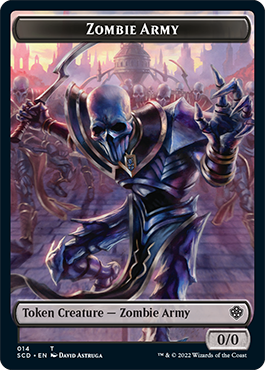 Zombie Army Double-Sided Token [Starter Commander Decks] | L.A. Mood Comics and Games