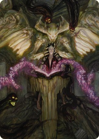 Demonic Tutor Art Card [Commander Masters Art Series] | L.A. Mood Comics and Games