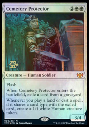 Cemetery Protector [Innistrad: Crimson Vow Prerelease Promos] | L.A. Mood Comics and Games