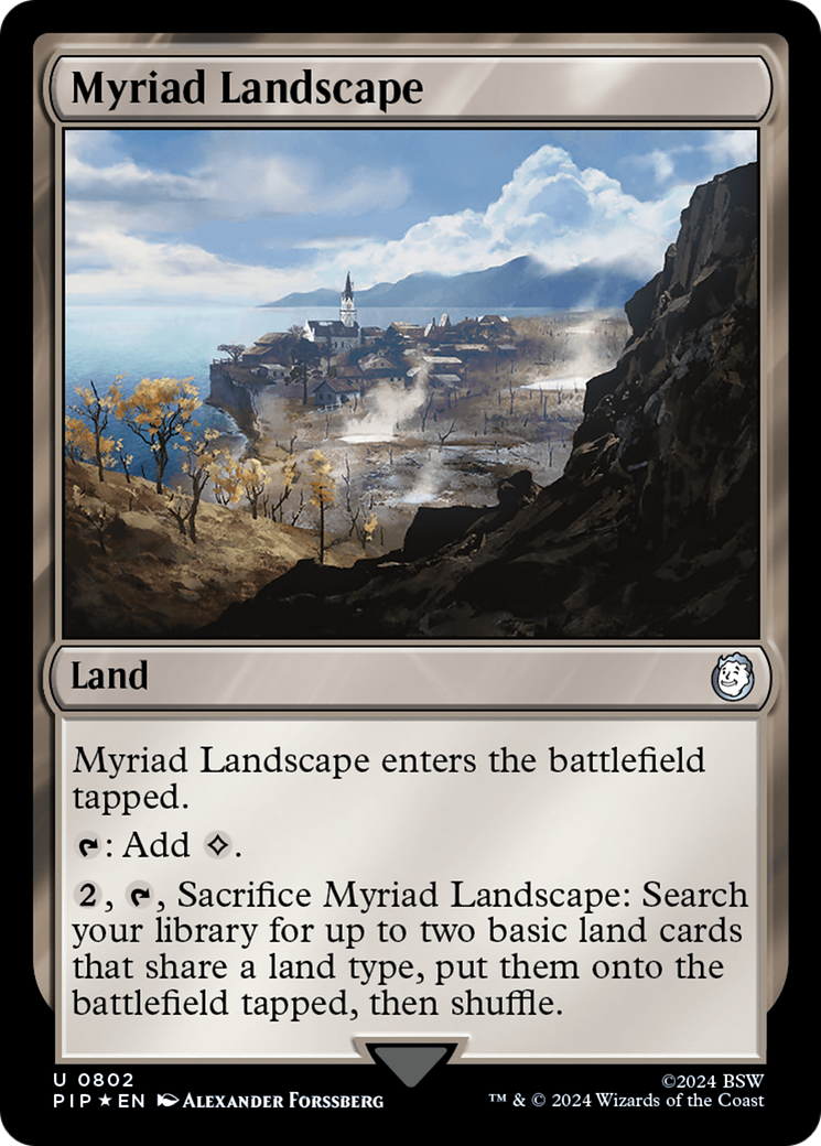 Myriad Landscape (Surge Foil) [Fallout] | L.A. Mood Comics and Games