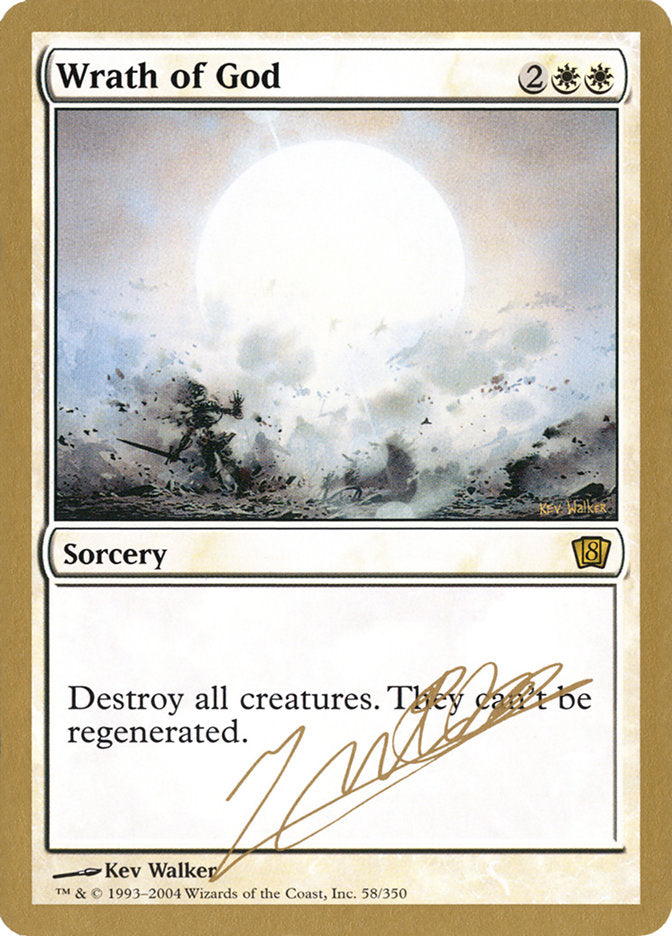 Wrath of God (Julien Nuijten) [World Championship Decks 2004] | L.A. Mood Comics and Games