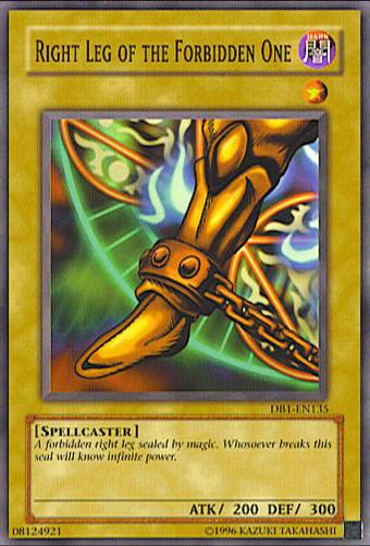 Right Leg of the Forbidden One [DB1-EN135] Common | L.A. Mood Comics and Games