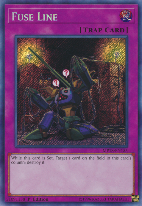 Fuse Line [MP18-EN155] Secret Rare | L.A. Mood Comics and Games