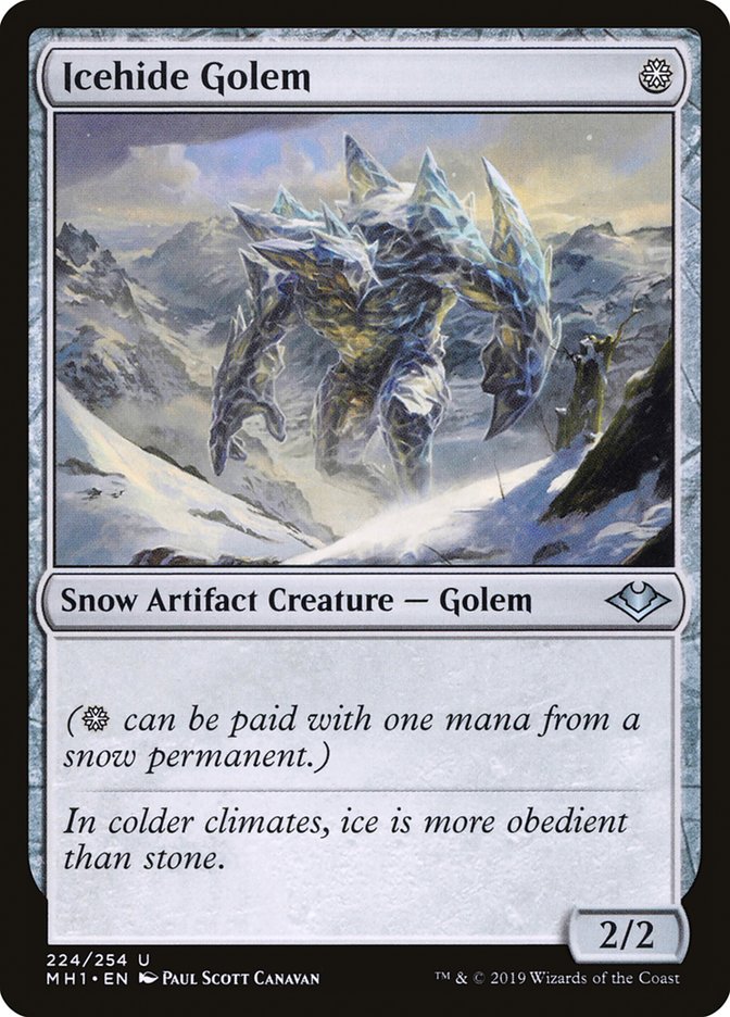 Icehide Golem [Modern Horizons] | L.A. Mood Comics and Games