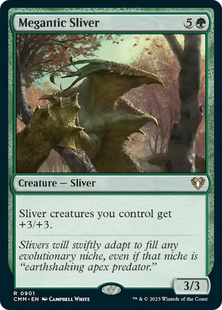 Megantic Sliver [Commander Masters] | L.A. Mood Comics and Games