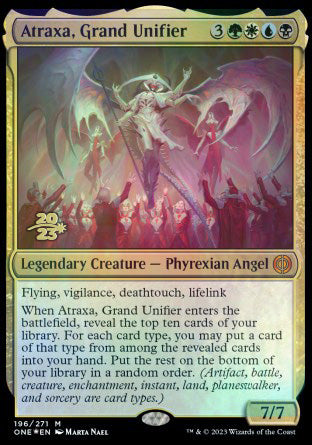 Atraxa, Grand Unifier [Phyrexia: All Will Be One Prerelease Promos] | L.A. Mood Comics and Games