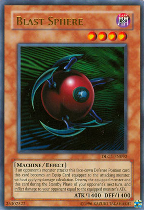 Blast Sphere [DLG1-EN092] Ultra Rare | L.A. Mood Comics and Games