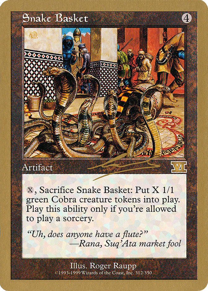 Snake Basket (Nicolas Labarre) [World Championship Decks 2000] | L.A. Mood Comics and Games