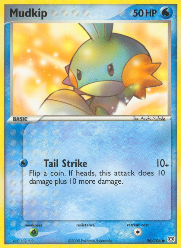 Mudkip (56/106) [EX: Emerald] | L.A. Mood Comics and Games